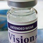 Vision 55 Gray extended wear contact lens vial